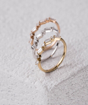 Classic Baguette Ring