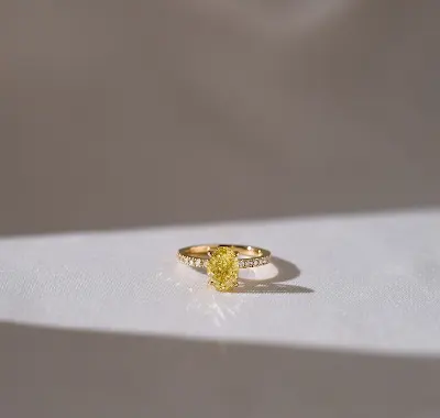 Yellow Diamond Solitaire
