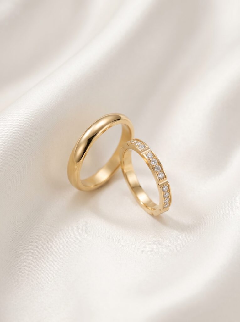 Diamond Pavé Wedding Ring