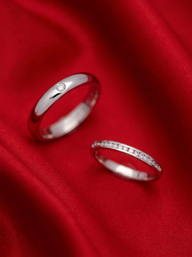 Elegant Diamond Wedding Rings